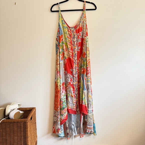 JOHNNY WAS Kara silk dress  XXL - Picture 4 of 16